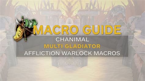 Chanimals - Basic Class Guides: Suggested Affliction Warlock Macros ...