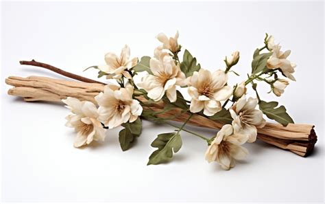 Premium AI Image | Wooden Flower Nosegay