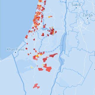 Population Densities in Israel | Download Scientific Diagram