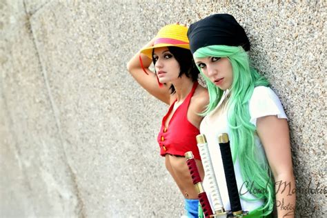 One piece Female Zoro and Luffy Cosplay ~ The Innovation