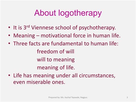 logo therapy techniques by V. Frankl