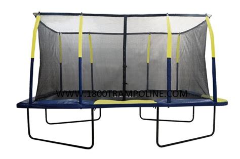 UPPER BOUNCE EASY ASSEMBLE 9 X 15 RECTANGLE TRAMPOLINE WITH ENCLOSURE