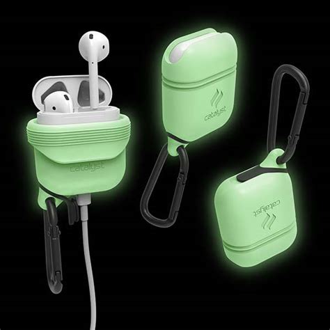 Catalyst Glow-in-the-dark Waterproof Case for AirPods | Gadgetsin