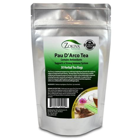 Pau D'arco Tea 100% Pure 30 Premium Bags All-natural | Etsy