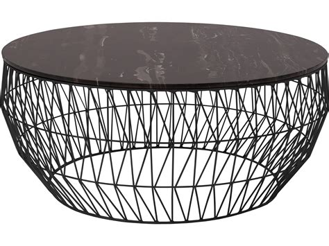 Bend Goods Outdoor Black 36'' Wide Round Coffee Table | BOO36COFFEETABLEBLK