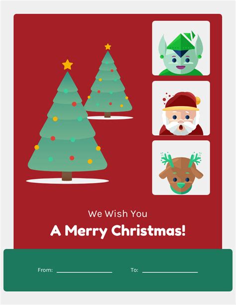 Printable Christmas Cards - Venngage