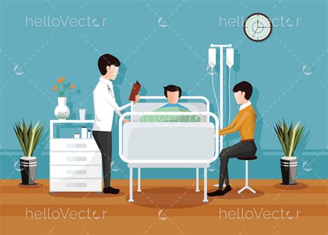 Hospital Room Vector at Vectorified.com | Collection of Hospital Room ...