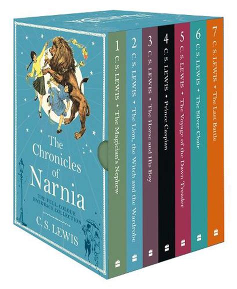 The Chronicles of Narnia box set by C S Lewis, Book & Merchandise ...