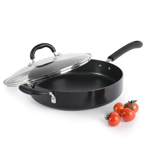 ProCook Gourmet Non-Stick Induction Saute Pan with Lid | 28cm | 3.4L ...