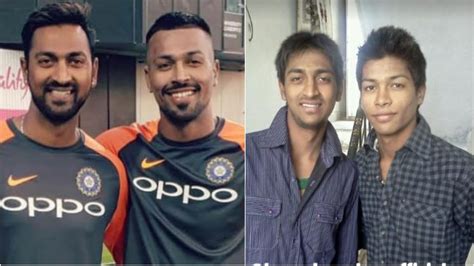 Hardik Pandya shares throwback pictures with brother Krunal Pandya ...