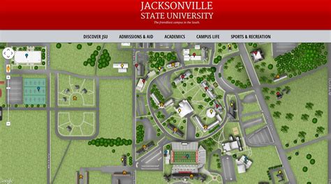 Don't forget to utilize this interactive map of Jacksonville State's ...