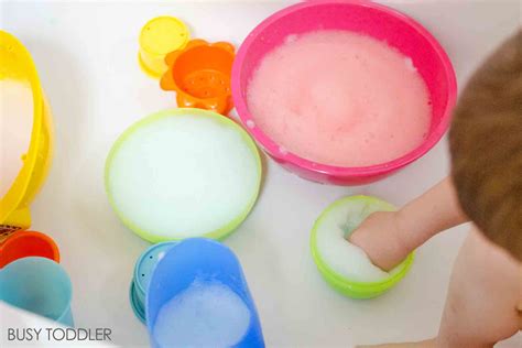 Foam Bath - Busy Toddler