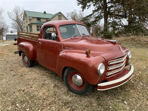 1952 Studebaker Pickup-half ton. Good solid truck! for sale ...