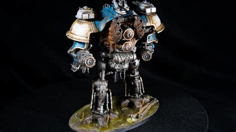 KNIGHT CASTELLAN, WARHAMMER 40K, by The Art Of Battle, Australia