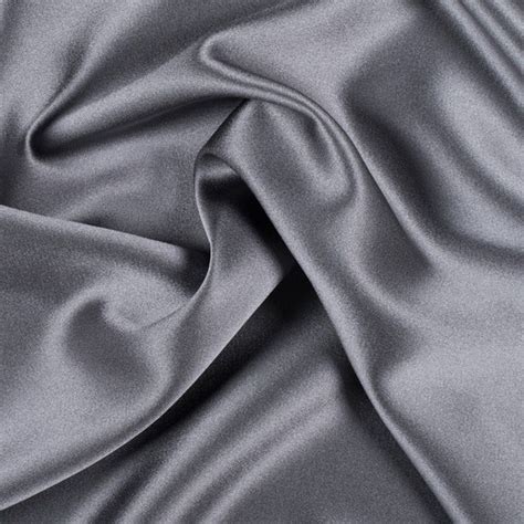 Silk satin Fabric Grey silk Supplies Gray Fabric by yard