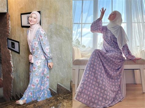 9 Adu OOTD Hijab Dara Arafah vs. Dinda Hauw, Feminin dan Sty