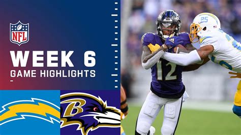 Chargers vs. Ravens Week 6 Highlights | NFL 2021 - Win Big Sports