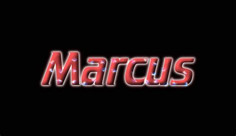 Marcus Logo | Herramienta de diseño de nombres gratis de Flaming Text