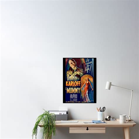 "The Mummy - Boris Karloff." Poster for Sale by OriginalDP | Redbubble