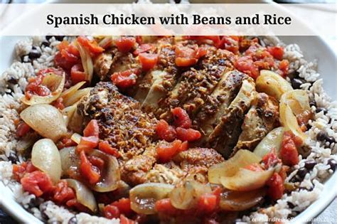 Recipe - Spanish Chicken with Beans and Rice