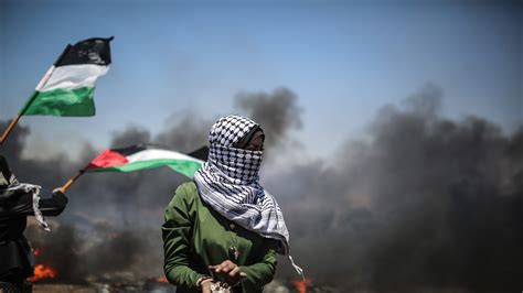 Dozens of Palestinians Were Killed in Protests at an Israeli Border Fence in the Gaza Strip ...