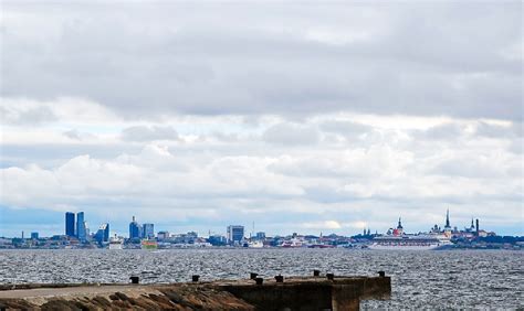 Tallinn skyline across the harbor - Nordic Experience