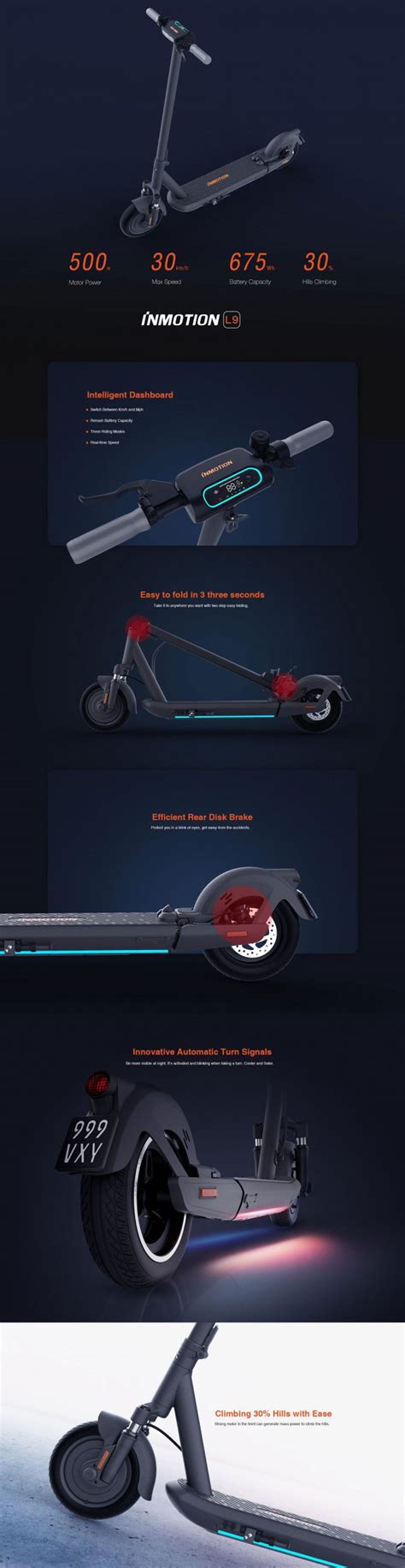 Inmotion L9 E Scooter - Nottingham - East Midlands - Derby - Leicester