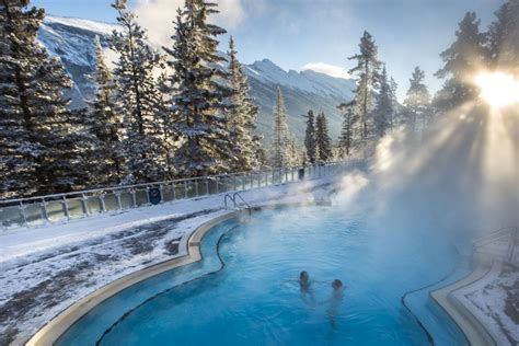 Sources thermales Upper Hot Springs de Banff - Ouest Canadien