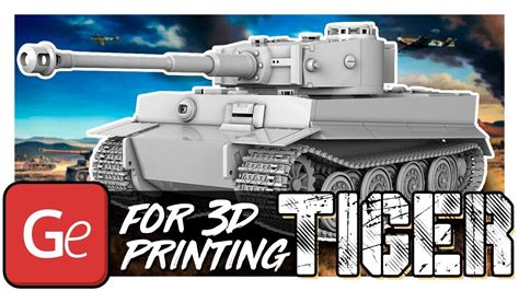 Tiger I Tank 3D Printing 1:35 model kit | Assembly by Gambody - YouTube