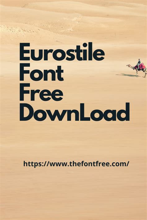 Eurostile Font Free Download in 2020 | Free font, Free fonts download, Modern sans serif fonts