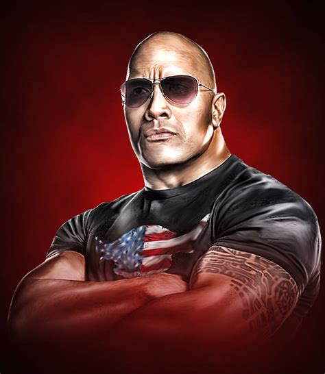 Dwayne The rock Johnson by theSinchan on DeviantArt