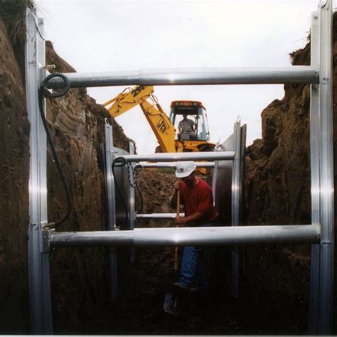 Aluminum Hydraulic Shoring and Trench Boxes | Pro-Tec Equipment