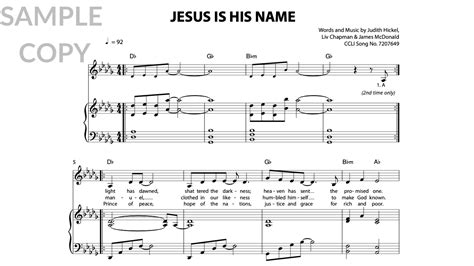 Jesus Is His Name – Emu Music