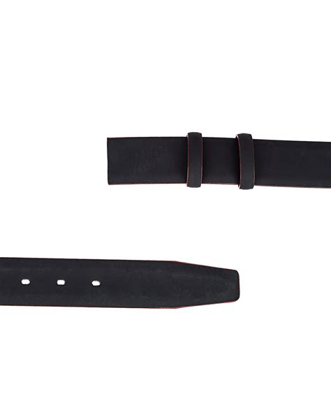 Buy Black Leather Belt Strap | LeatherBeltsOnline.com | Free Shipping