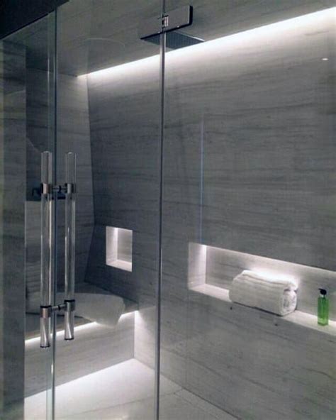 Top 50 Best Shower Lighting Ideas - Bathroom Illumination