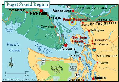 Point Roberts Area Map - Point Roberts Marina | Point Roberts Marina