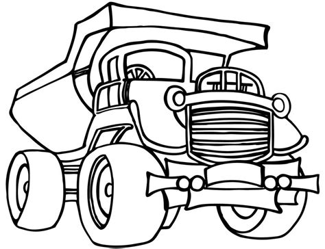 Cement Truck Coloring Page at GetColorings.com | Free printable colorings pages to print and color