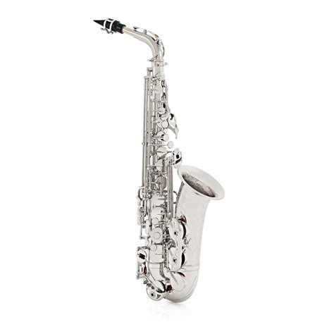 Yamaha YAS480S Intermediate Alto Saxophone, Silver at Gear4music