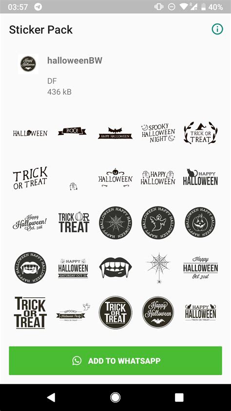 Halloween Stickers for WhatsApp WAStickerApps Latest Version 1.0 for Android