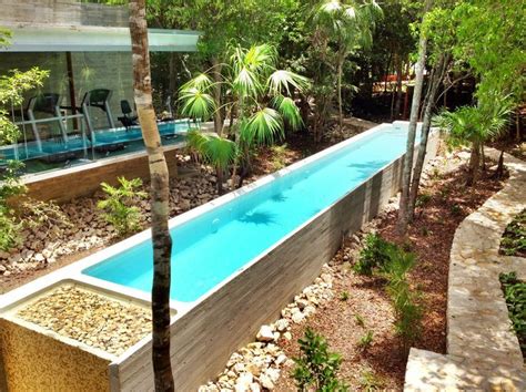 backyard lap pool design #ingroundlappooldesigns Natural Swimming Pools ...