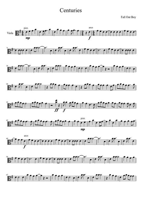 Image result for phoenix fall out boy flute sheet music | Viola sheet music, Orchestra music ...