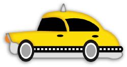 Taxi Cab clip art