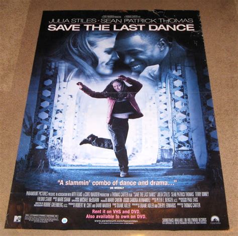 Save The Last Dance Movie Poster 27x40 Used Sean Patrick Thomas, Terry – Mason City Poster Company