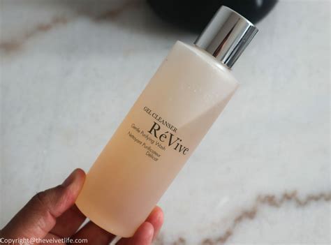 ReVive Skincare Gel Cleanser Review - The Velvet Life