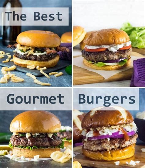 32 Best Gourmet Burger Recipes - Fox Valley Foodie