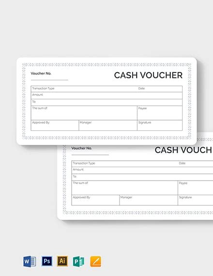 10+ Cash Voucher Templates - PDF, Word, PSD | Free & Premium Templates