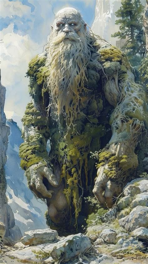 Stone Giant in 2024 | Fantasy creatures art, Fantasy artwork, Fantasy ...