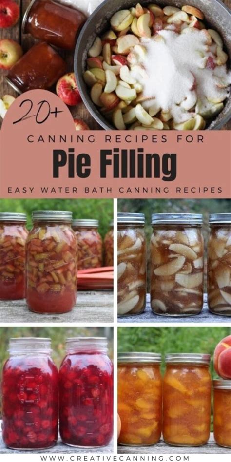 20+ Pie Filling Canning Recipes - Creative Canning