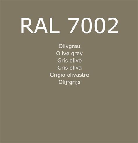 RAL 7002 Olivgrau - Craftmaster Paints