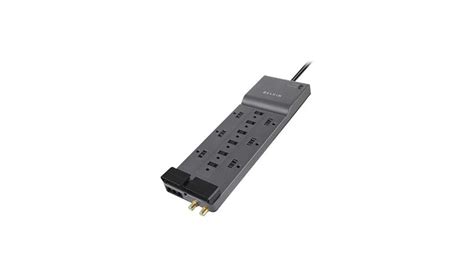 Belkin 12-Outlet Surge Protector - 8ft Cord - Right Angle Plug - 3940J ...